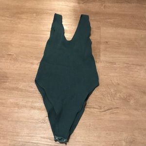 Forest Green body suit! So cute!